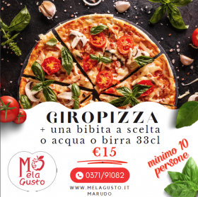 Giropizza 15€ - Melagusto - 0371/91082